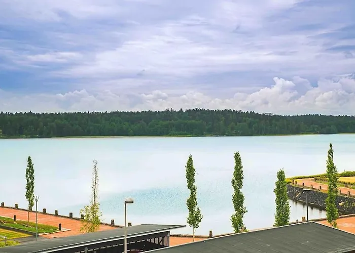 Light Modern Pallo Apartment By The Lake Saimaa
