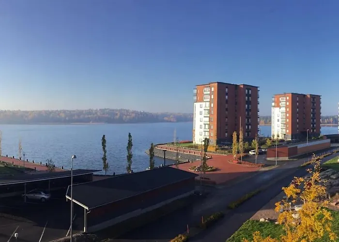 Light Modern Pallo Apartment By The Lake Saimaa